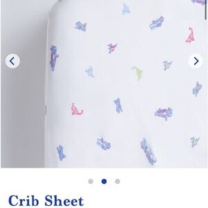 Petit Sleep Modal Printed Crib Sheet in Planes, Trucks and Dinos